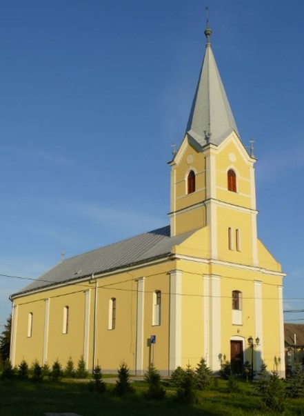 A szatmárcsekei református templom napjainkban
